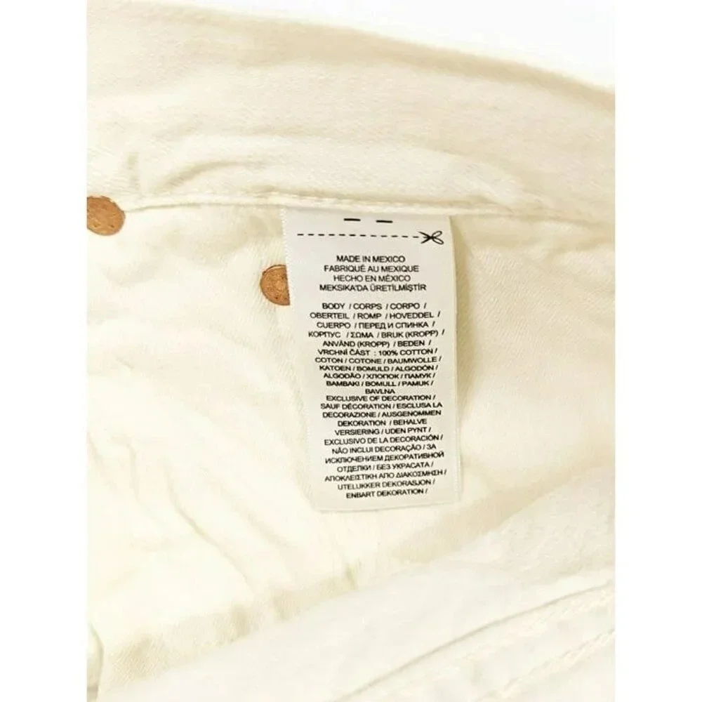 Polo Ralph Lauren Men's Sullivan Slim Distressed Jean White Size 36 (MSRP $198)